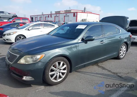 2007 Lexus Ls 460 L z USA, uszkodzony, nr VIN JTHGL46F975018081